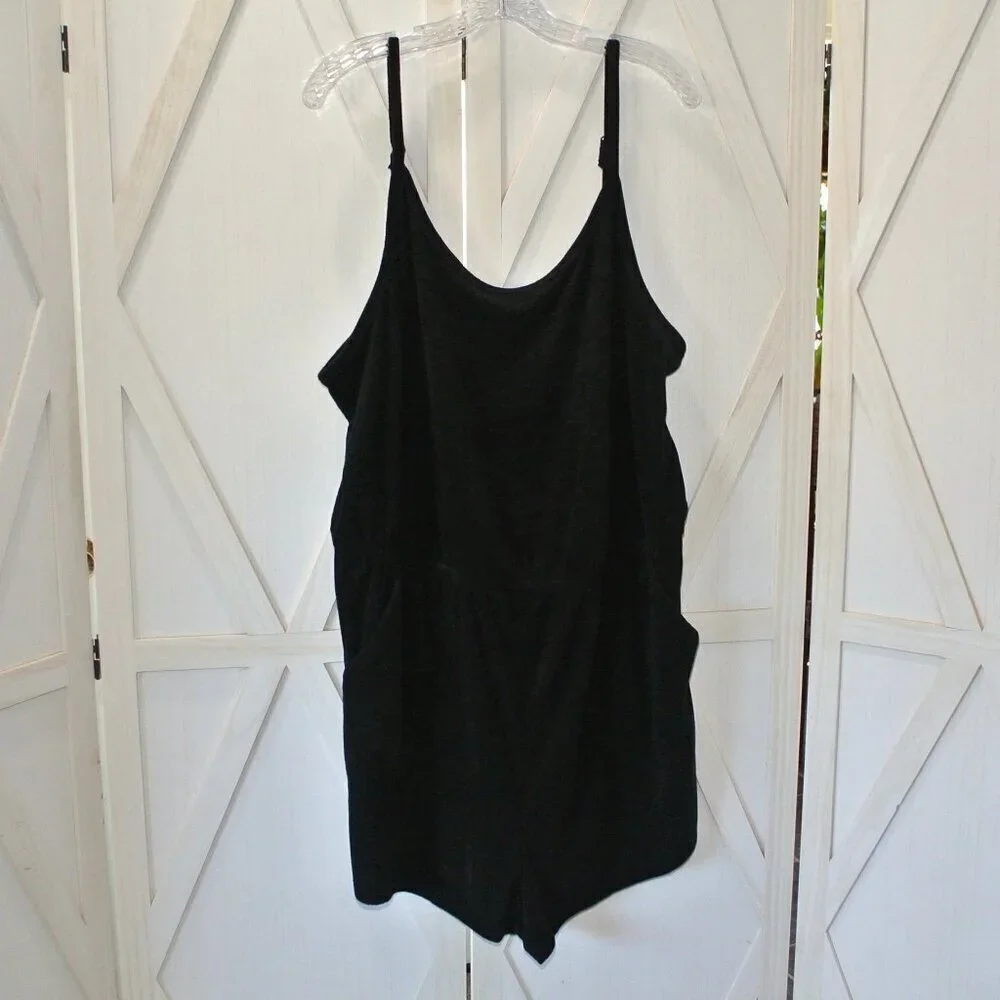 Torrid Lightweight Terry Cami Cover-Up Romper